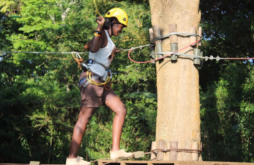 The Ultimate “Ninja Warrior” Experience at A Lakeside Adventure Park